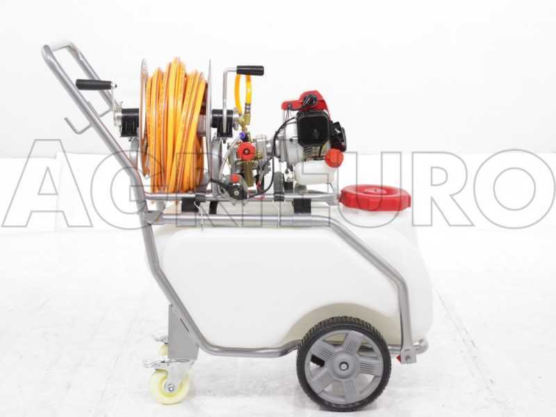 GeoTech SP 520 2S - Pompa irroratrice a scoppio carrellata  - 2 tempi a miscela