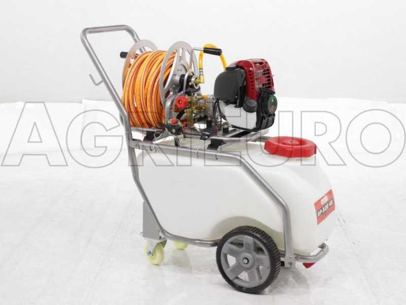 GeoTech SP 520 4S - Pompa irroratrice a scoppio carrellata - 4 tempi a benzina