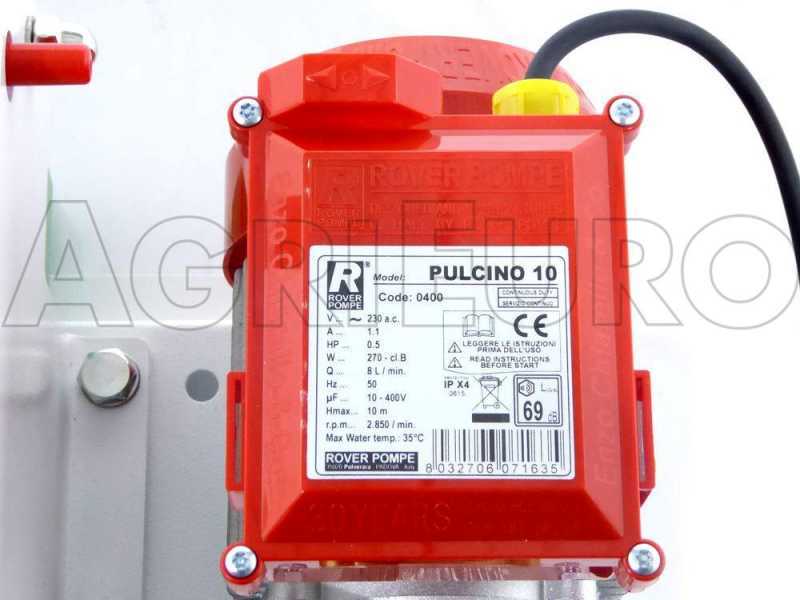 Rover Pulcino 10 - Filtro a cartoni e piastre - Pompa in bronzo