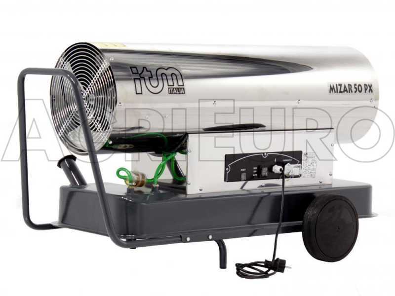 ITM MIZAR 50PX INOX - Generatore di aria calda a gas diretto - 50 kw
