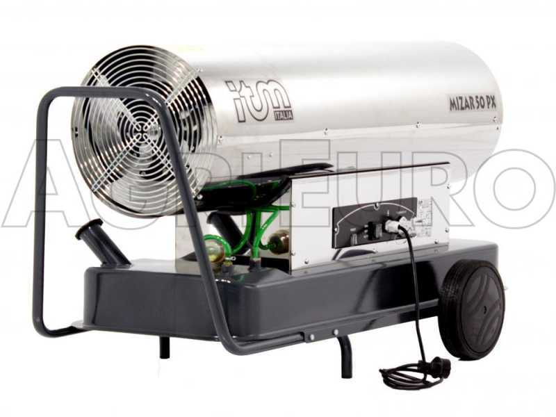 ITM MIZAR 50PX INOX - Generatore di aria calda a gas diretto - 50 kw