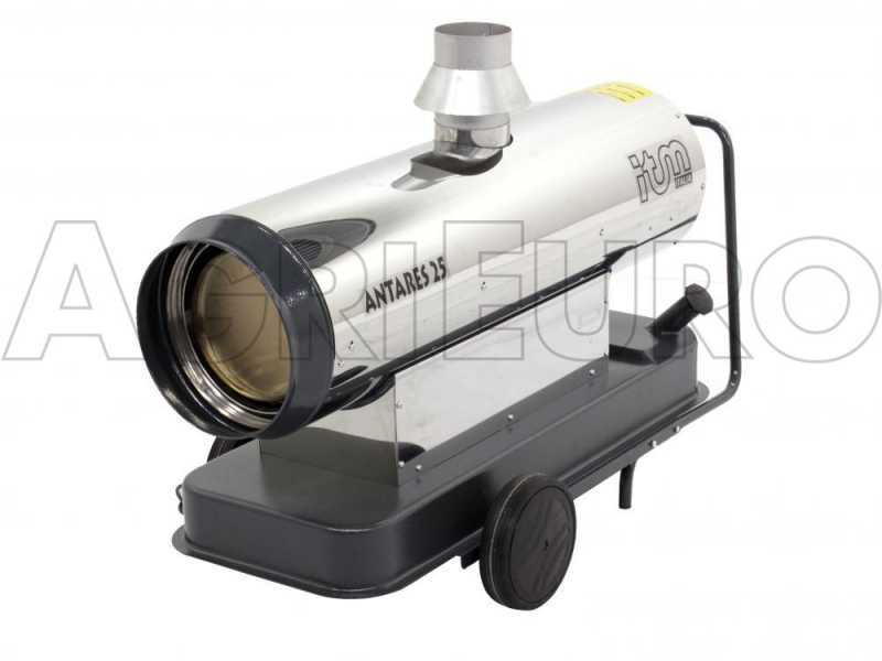 ITM ANTARES 25 INOX - Generatore di aria calda a gasolio indiretto - 25 kw