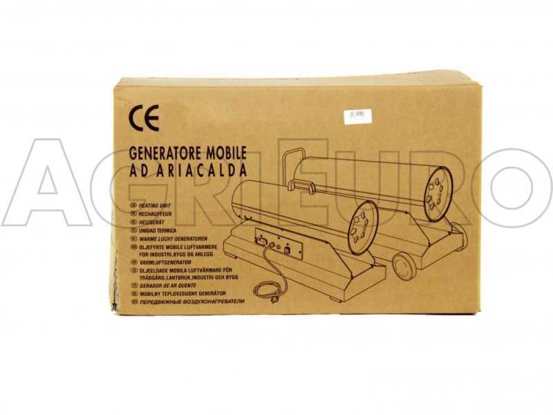 ITM ANTARES 25 INOX - Generatore di aria calda a gasolio indiretto - 25 kw