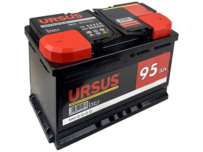 Set completo: carrello Volpi + batteria 95 Ah + caricabatteria Awelco Automatic 20