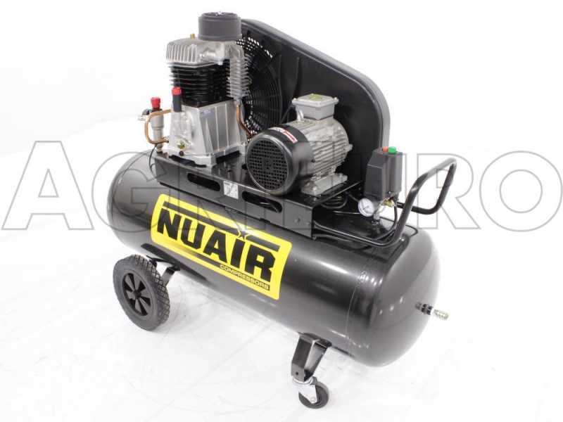 Nuair NB/5,5CT/270 - Compressore aria elettrico trifase a cinghia - motore 5.5 HP - 270 lt