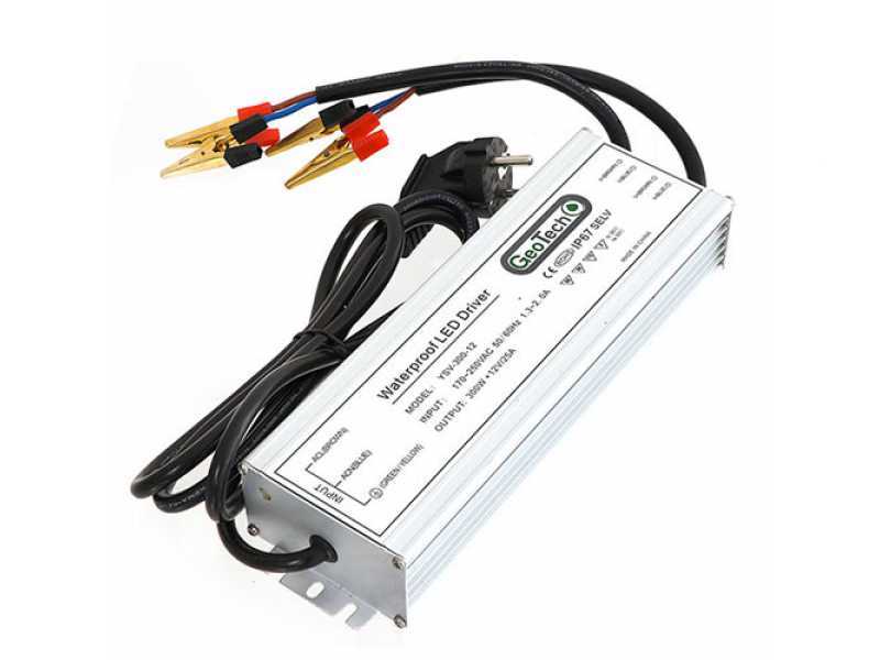 Trasformatore di corrente per abbacchiatore da 220 volt a 12 volt &ndash; potenza 300 Watt