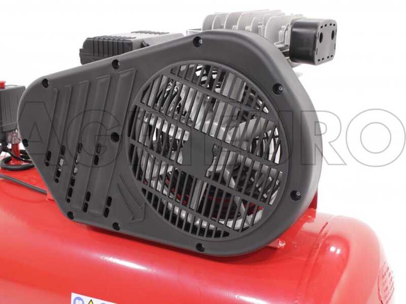 Ferrua FB28/100 CM2 - Compressore aria elettrico monofase a cinghia - Motore 2 HP - 100 lt