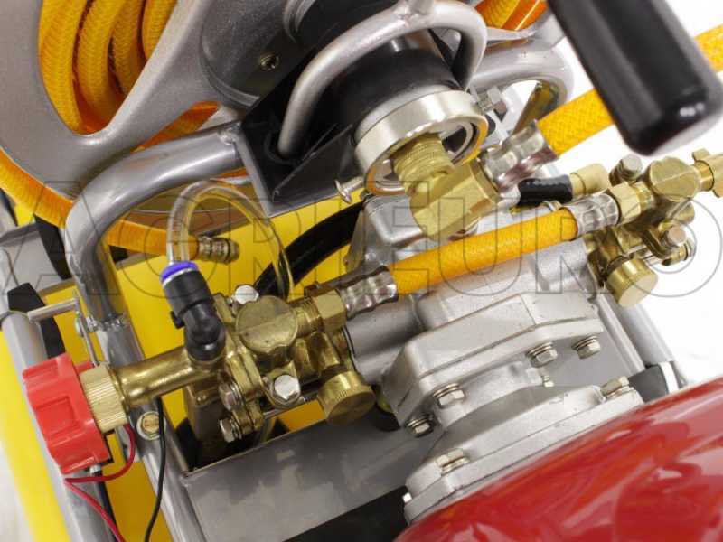 GeoTech SP 540 4S - Pompa irroratrice a scoppio carrellata - 4 tempi a benzina