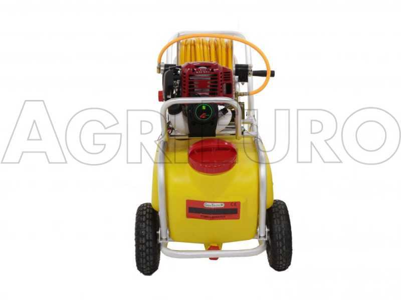 GeoTech SP 1050 4S ALU - Pompa irroratrice a scoppio carrellata - 4 tempi a benzina