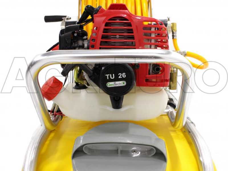 GeoTech SP 1050 2S ALU - Pompa irroratrice a scoppio carrellata - 2 tempi a miscela