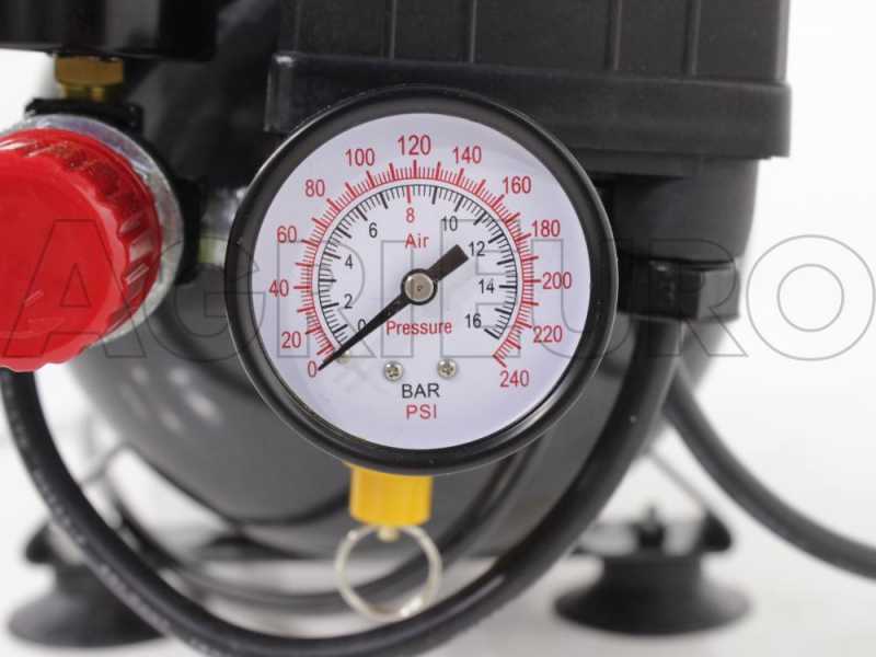 Nuair FC 2/6 - Compressore aria elettrico portatile monofase - Motore 2 HP - 6 lt