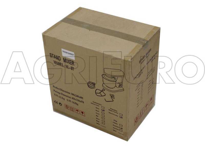 Impastatrice planetaria FP105 - Vasca INOX 5L - Multi attrezzo con Variatore