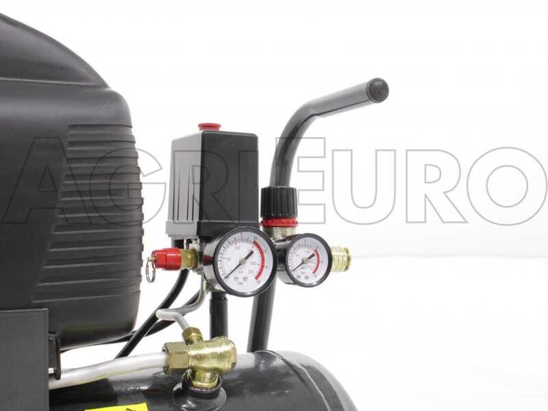 Nuair FC2/24 - Compressore aria elettrico monofase - Motore 2 HP - 24 lt 