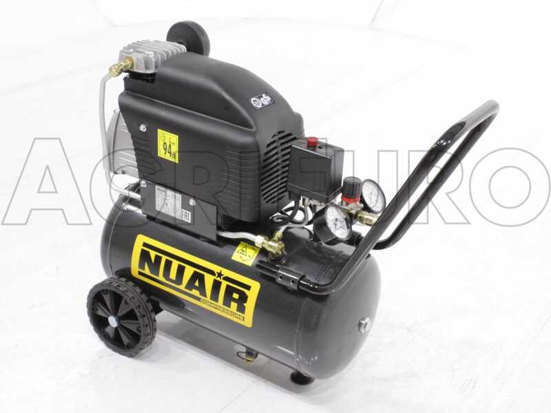 Nuair FC2/24 S - Compressore aria elettrico monofase - Motore 2 HP - 24 lt