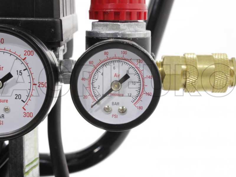 Nuair B2800B/100 CM3 - Compressore aria elettrico monofase a cinghia - Motore 3 HP - 100 lt