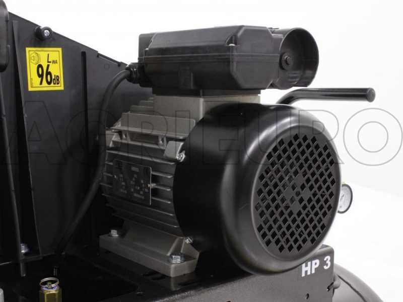 Nuair B2800B/100 CM3 - Compressore aria elettrico monofase a cinghia - Motore 3 HP - 100 lt