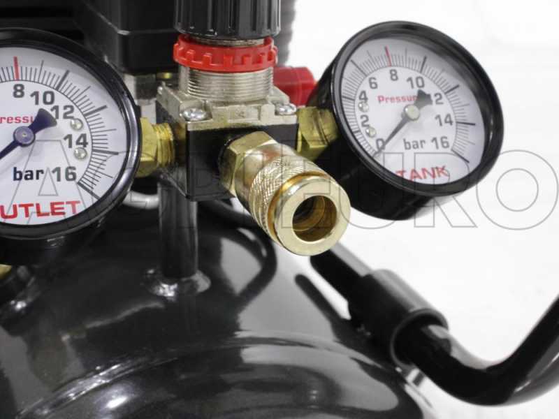 Nuair FC2/50 S - Compressore aria elettrico monofase - Motore 2 HP - 50 lt 