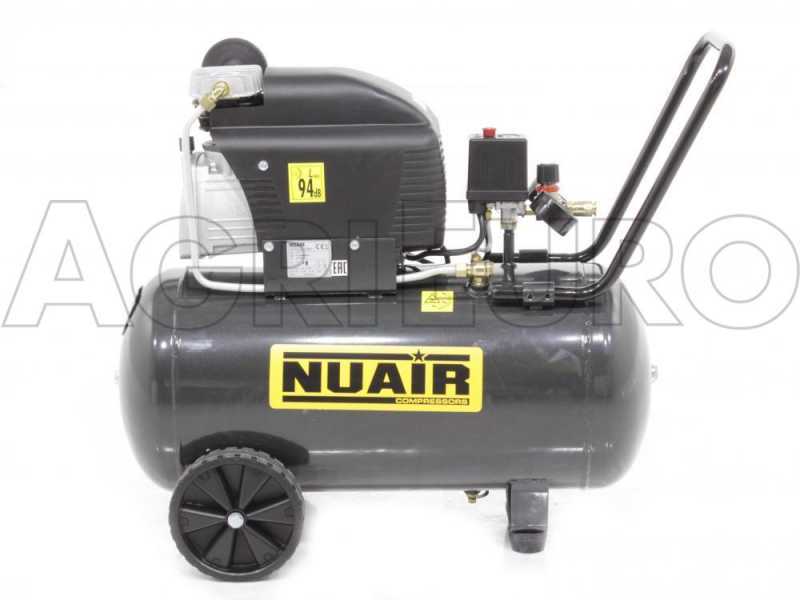 Nuair FC2/50 S - Compressore aria elettrico monofase - Motore 2 HP - 50 lt 