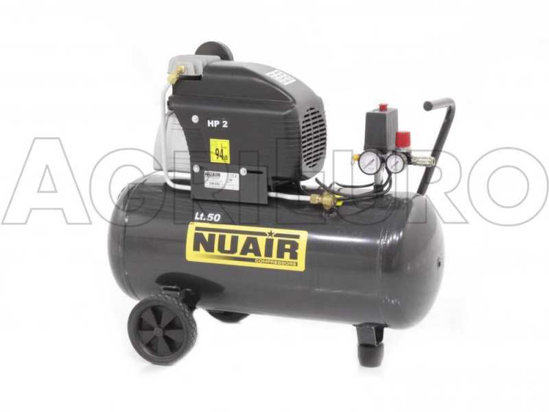 Nuair FC 2 50 - Compressore aria elettrico monofase - Motore 2 HP - 50 lt 
