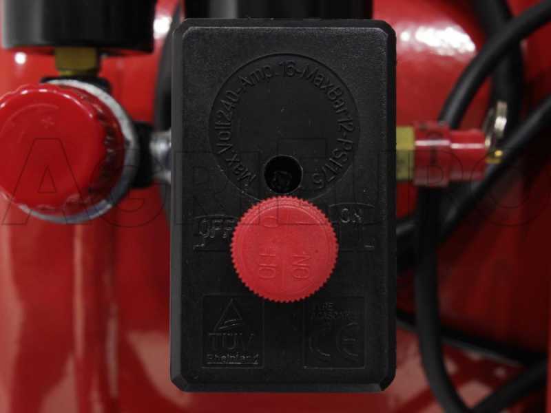 Ferrua FB28/50 CM2 - Compressore aria elettrico monofase a cinghia - Motore 2 HP - 50 lt