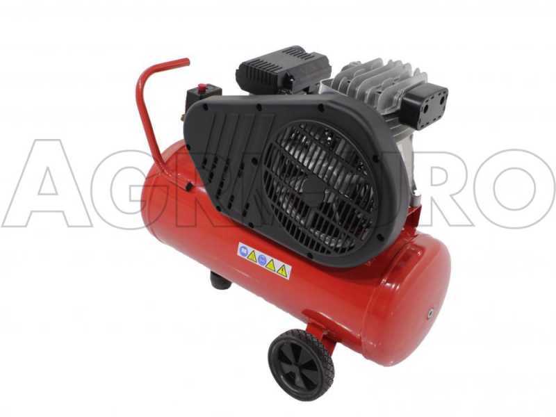 Ferrua FB28/50 CM2 - Compressore aria elettrico monofase a cinghia - Motore 2 HP - 50 lt