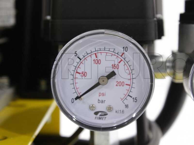 Stanley B 345/10/100T - Compressore aria elettrico trifase a cinghia - Motore 3 HP - 100 lt