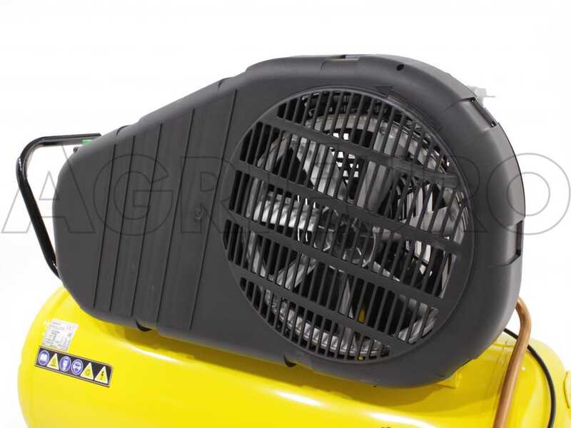 Stanley B 345/10/100T - Compressore aria elettrico trifase a cinghia - Motore 3 HP - 100 lt