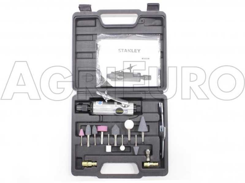 Kit accessorio smerigliatrice - 17 pezzi per compressore - Stanley