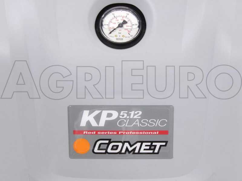 Comet KP CLASSIC 5.12 12/180 T - Idropulitrice ad acqua calda professionale - trifase - 180 bar - 720 l/h