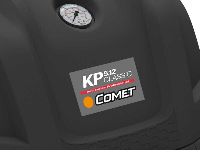 Comet KP CLASSIC 5.12 12/180 T - Idropulitrice ad acqua calda professionale - trifase - 180 bar - 720 l/h