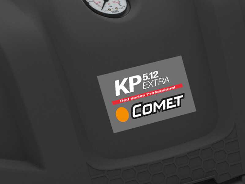 Comet KP EXTRA 5.12 12/180 T - Idropulitrice professionale ad acqua calda trifase - 180 bar - 720 l/h