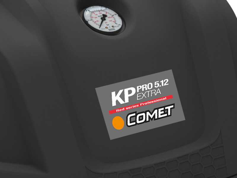 Comet KP PRO EXTRA 5.12 12/200 T - Idropulitrice professionale ad acqua calda - trifase  -  200 bar - 720 l/h