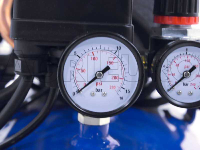 Michelin MB 100 B - Compressore aria elettrico monofase a cinghia - Motore 2 HP - 100 lt