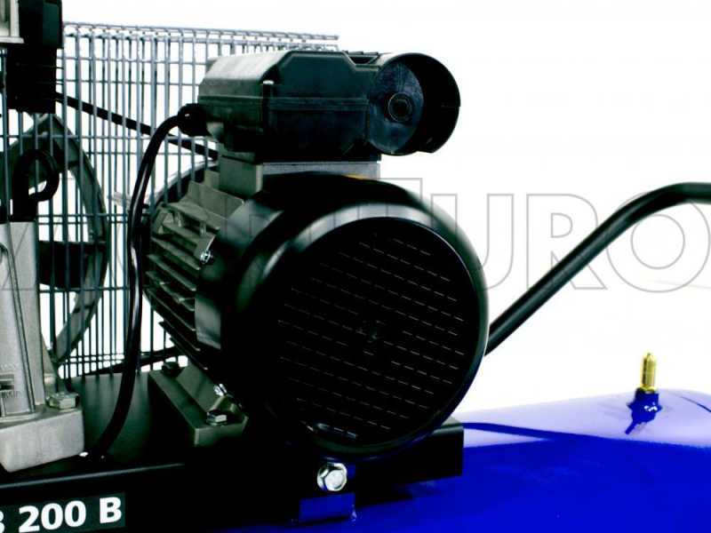 Michelin MB 200 3B - Compressore aria elettrico monofase a cinghia - Motore 3 HP - 200 lt