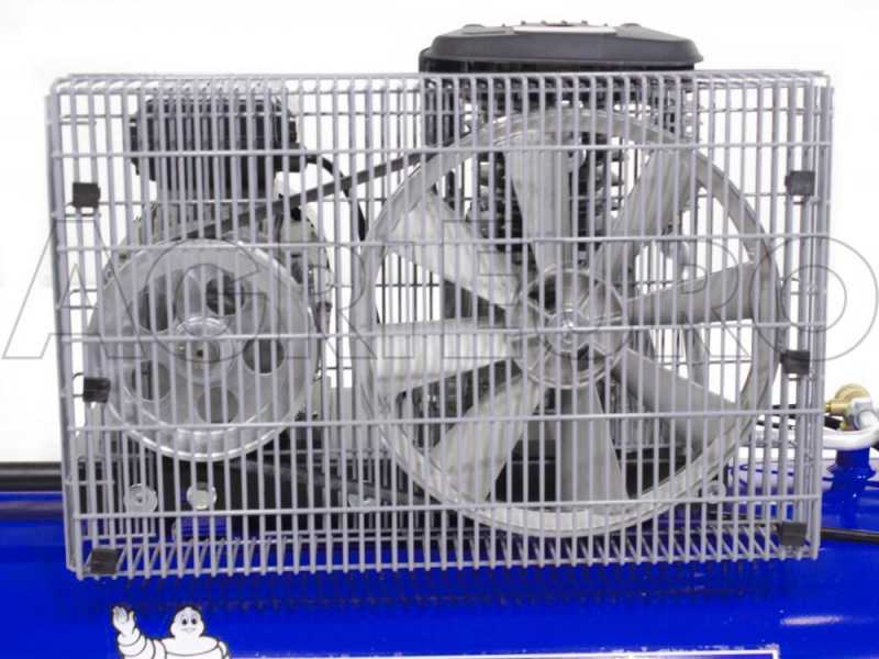 Michelin MB 200 3B - Compressore aria elettrico monofase a cinghia - Motore 3 HP - 200 lt
