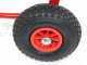 Pompa irroratrice elettrica carrellata M2015011 - A batteria 12V - 50L