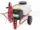 Pompa irroratrice elettrica carrellata M2015011 - A batteria 12V - 50L
