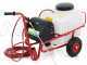 Pompa irroratrice elettrica carrellata M2015011 - A batteria 12V - 50L