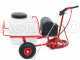 Pompa irroratrice elettrica carrellata M2015011 - A batteria 12V - 50L