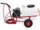 Pompa irroratrice elettrica carrellata M2015011 - A batteria 12V - 50L