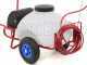 Pompa irroratrice elettrica carrellata M2017011 - A batteria 12V - 70L