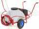 Pompa irroratrice elettrica carrellata M2017011 - A batteria 12V - 70L