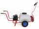 Pompa irroratrice elettrica carrellata M2017011 - A batteria 12V - 70L