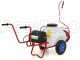 Pompa irroratrice elettrica carrellata M2017011 - A batteria 12V - 70L