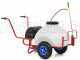 Pompa irroratrice elettrica carrellata M2017012 - A batteria 12V - 70L PRO
