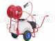 Pompa irroratrice elettrica carrellata M2017011 - Con gancio - A batteria 12V - 70L PRO
