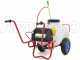 Pompa irroratrice elettrica carrellata M2017012 - Con gancio - A batteria 12V - 70L PRO