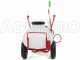 Pompa irroratrice elettrica carrellata M2017012 - Con gancio - A batteria 12V - 70L PRO