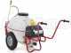 Pompa irroratrice elettrica carrellata M2001112 - Con gancio - A batteria 12V - 120L PRO
