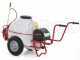 Pompa irroratrice elettrica carrellata M2001112 - Con gancio - A batteria 12V - 120L PRO